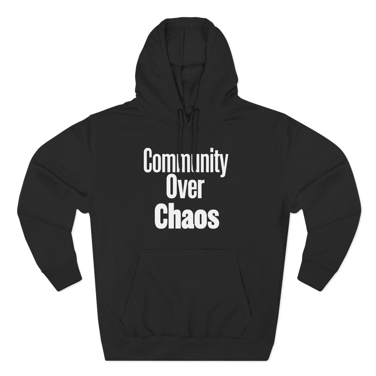 Community Over Chaos Hoodie