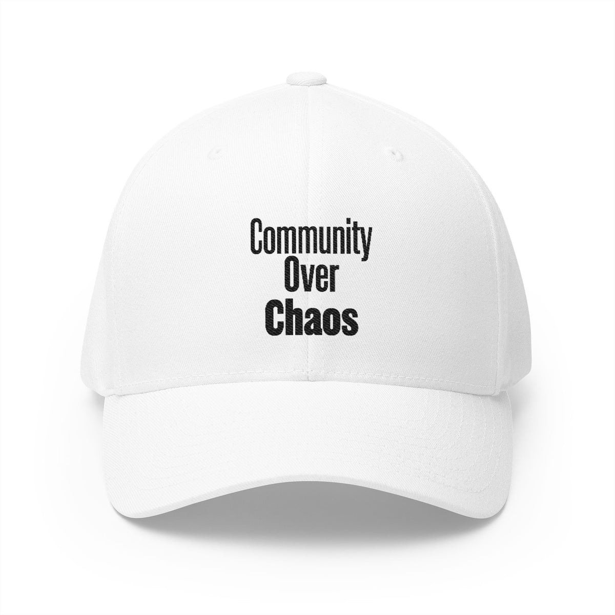 Community Over Chaos Embroidery Hat